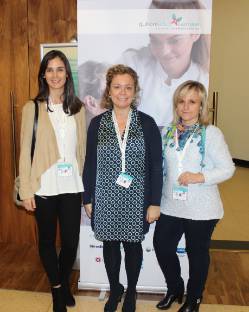 Pilar Botella, Elia Rodríguez y Antonia Pérez Troya