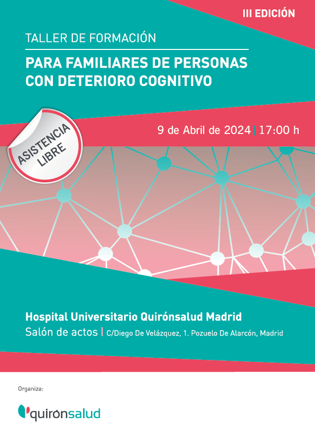 Taller para familiares de pacientes con deterioro cognitivo