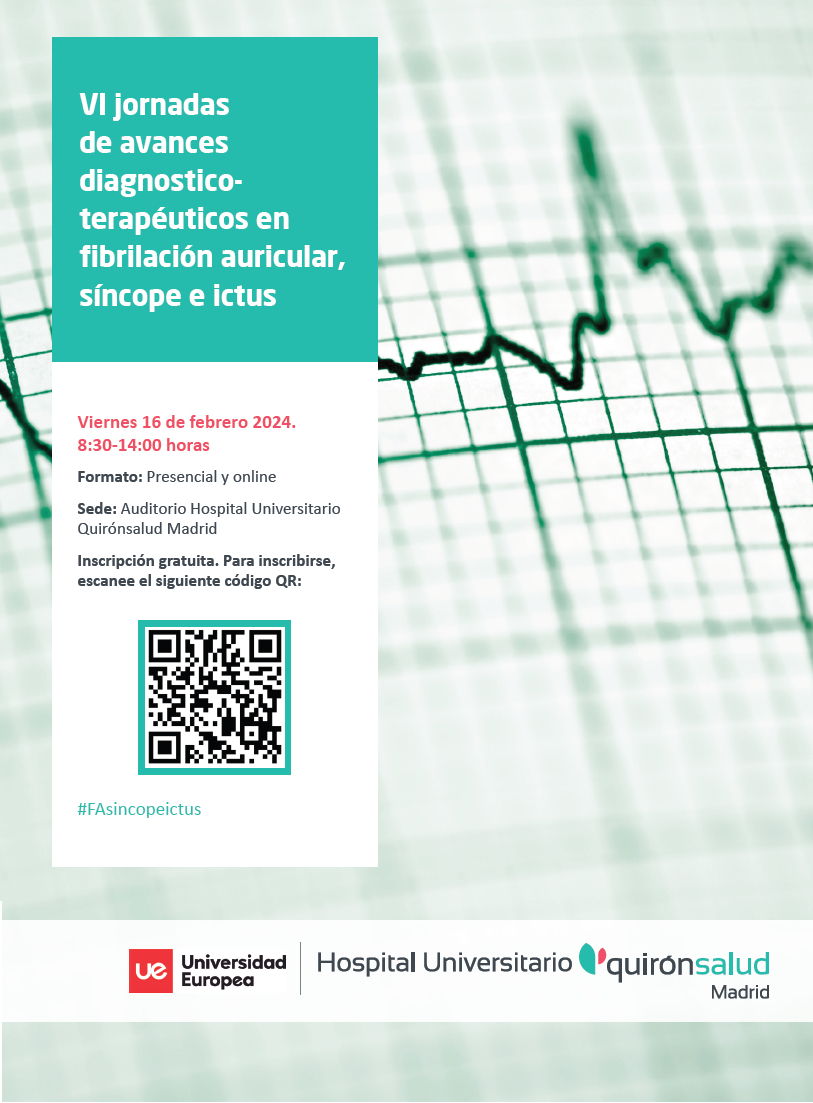 jornadas de fibrilacion auricular sincope e ictus. Este enlace se abrirá en una ventana nueva