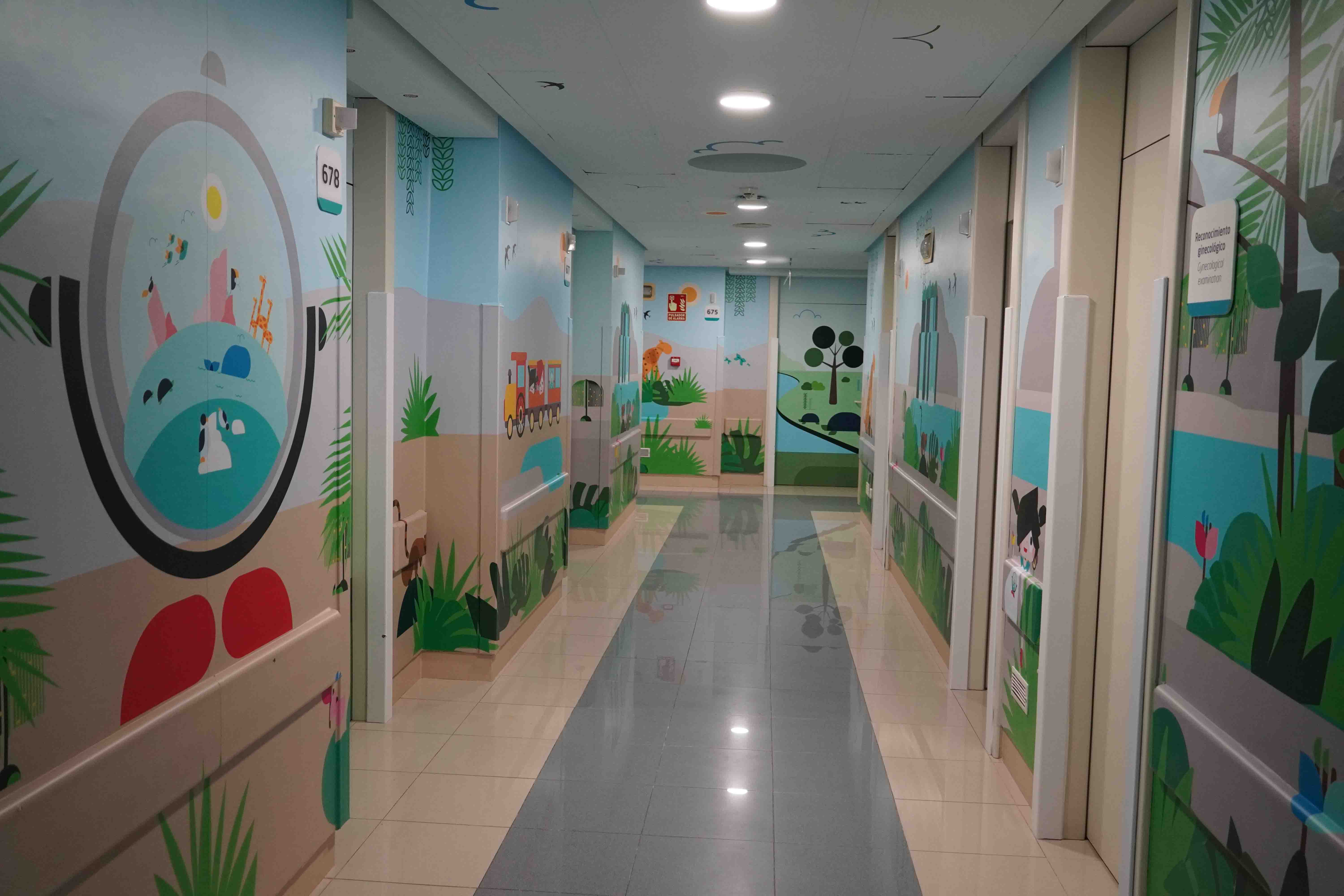Área Materno Infantil del Hospital Quirónsalud Murcia
