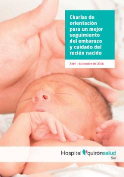 Cartel Charlas seguimiento embarazo