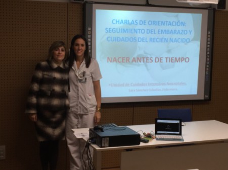 Charla Nacer antes de tiempo