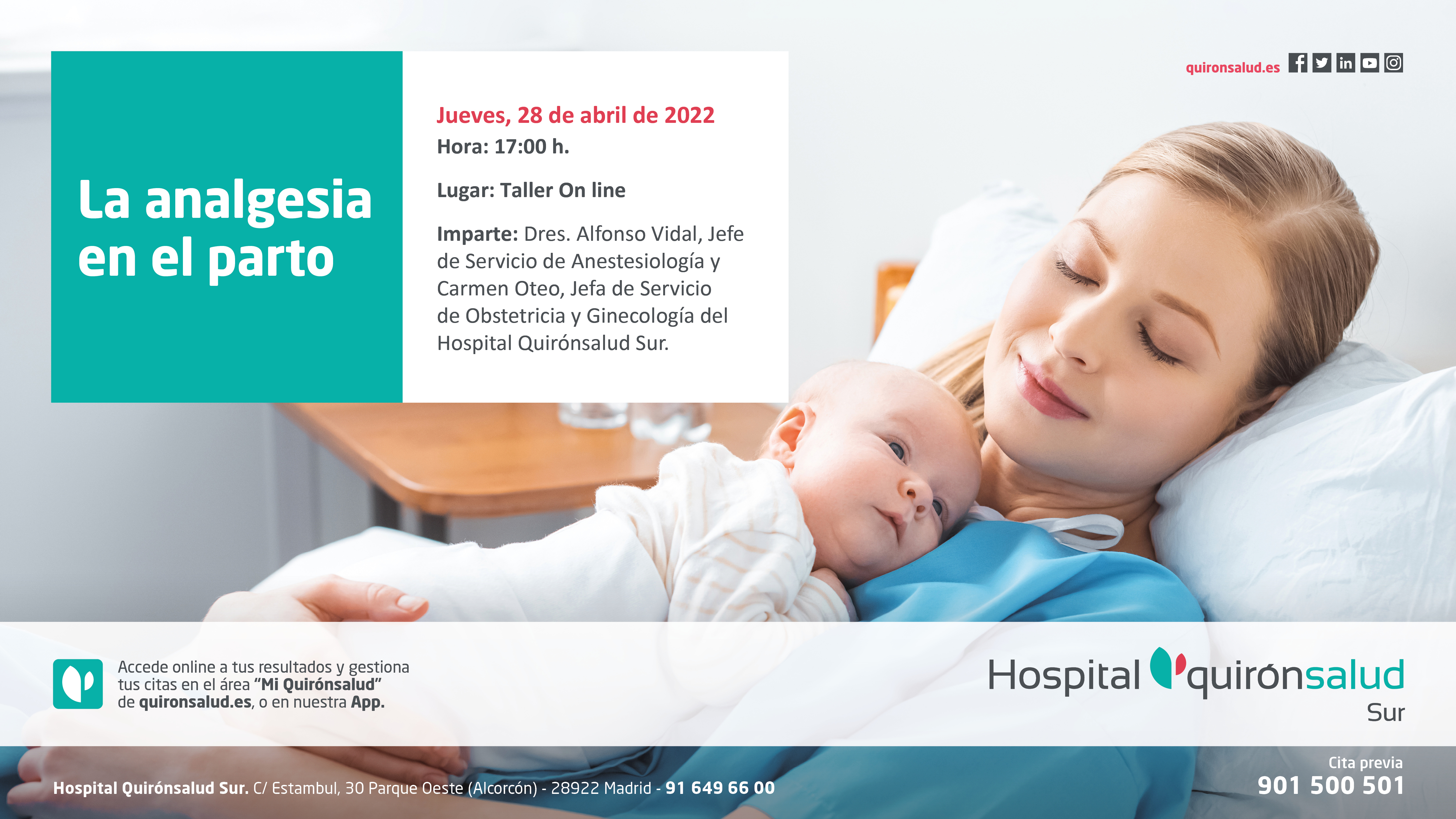 La analgesia en el parto