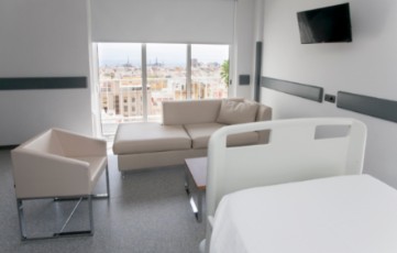 Hospital Quirónsalud Tenerife - Habitación con terraza