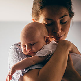 Olaya Martín, gestante de 27 semanas, paciente del Hospital Universitario Quirónsalud Madrid