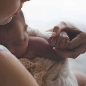 Jennifer Jerez, paciente de maternidad del Hospital Quirónsalud Málaga