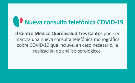 Nueva consulta telefónica COVID-19