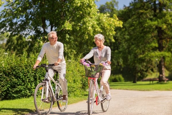 Montar en bicicleta