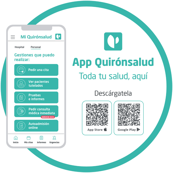 ¿Todavía no tienes la App de Quirónsalud? | Hospital Quirónsalud Barcelona