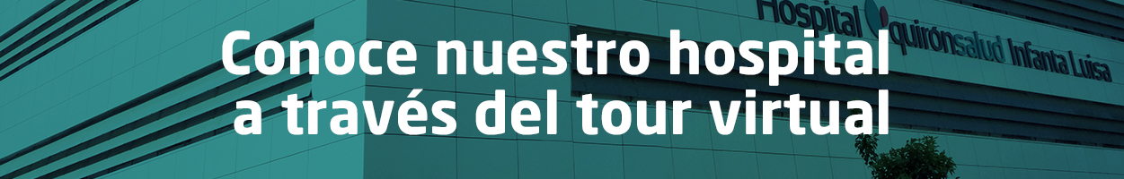 Tour virtual Quirónsalud Infanta Luisa. This link will open in a pop-up window.