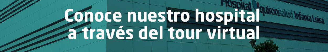 Tour virtual Quirónsalud Infanta Luisa. Este enlace se abrirá en una ventana nueva.
