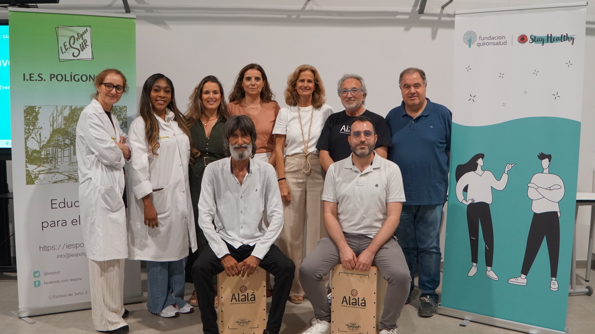 Instituciones evento Stay Healthy en Poligono Sur
