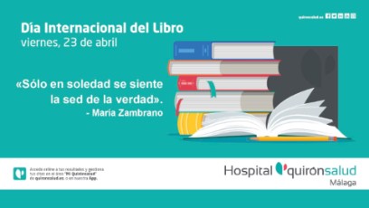 DIA DEL LIBRO MALAGA María Zambrano 1