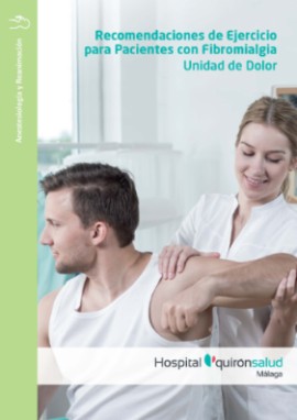 Guía recomendaciones ejercicio pacientes fibromialgia - Quirónsalud Málaga - Portada