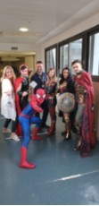Visita Superheroes Quirónsalud Málaga 21