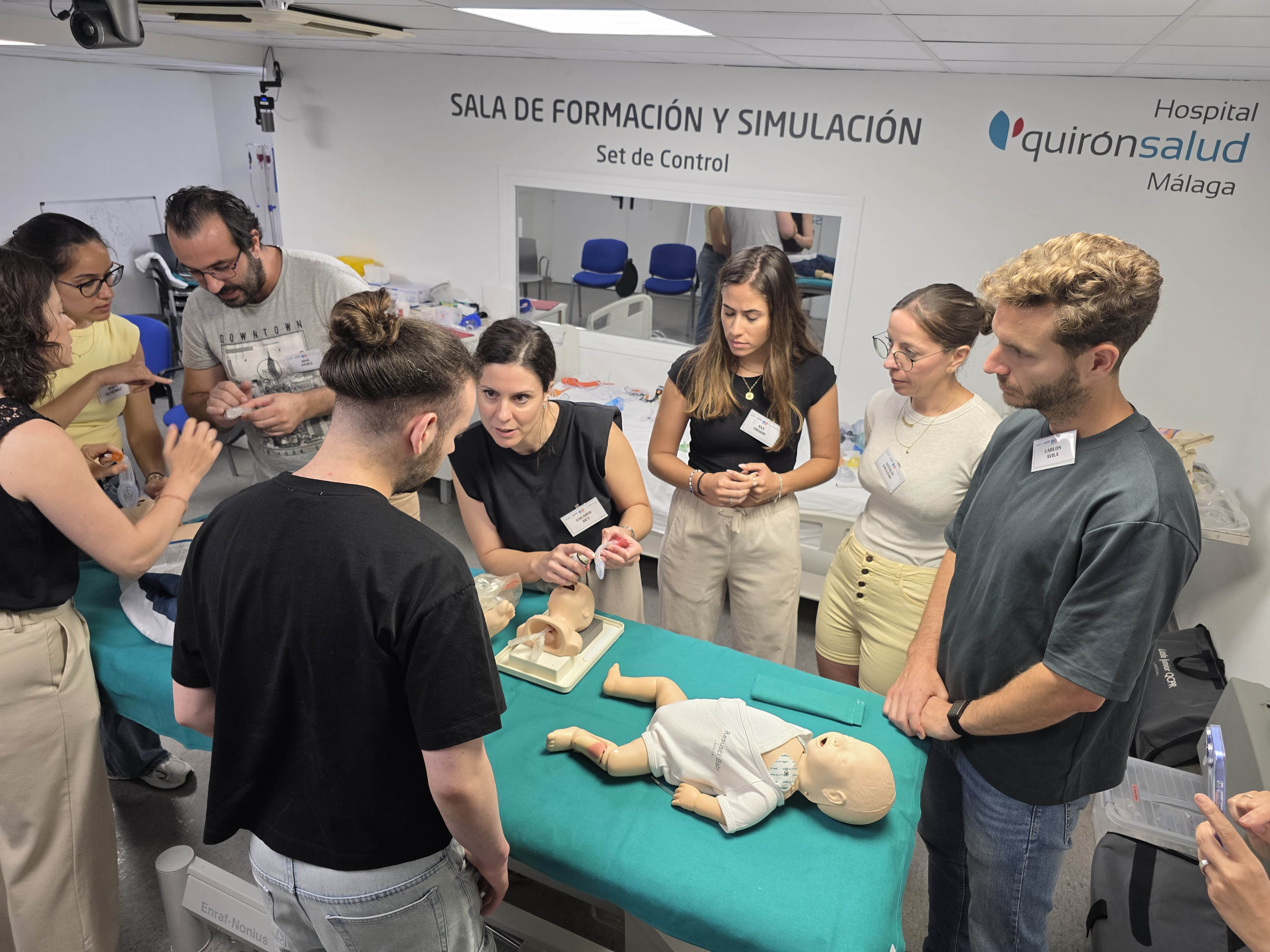 formacion anestesia rcp pediátrica y neonatal qs malaga