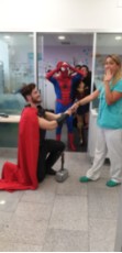 Visita Superheroes Quirónsalud Málaga 11
