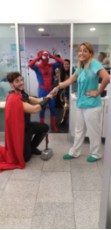 Visita Superheroes Quirónsalud Málaga 9