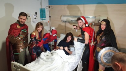 Visita Superheroes Quirónsalud Málaga 23
