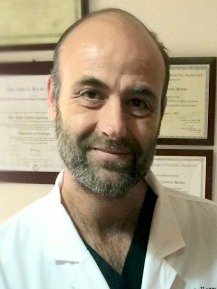 DR JUAN CARLOS CARRERA PODOLOGIA
