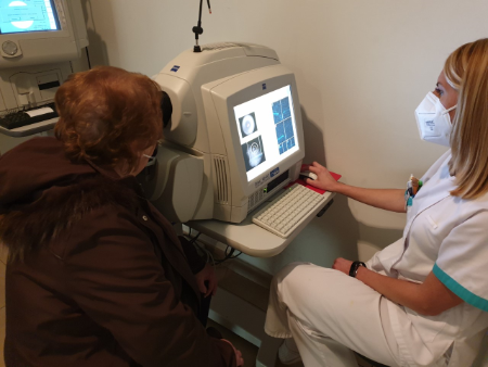 Prueba servicio de Oftalmología