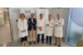 Dres. Silvia Fuertes y José Mateos, en el centro, con director gerente y Dirección Médica Quirónsalud Málaga copia