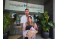 Augusto Lima y Camila Marcucci, padres de un niño en Quirónsalud Málaga -