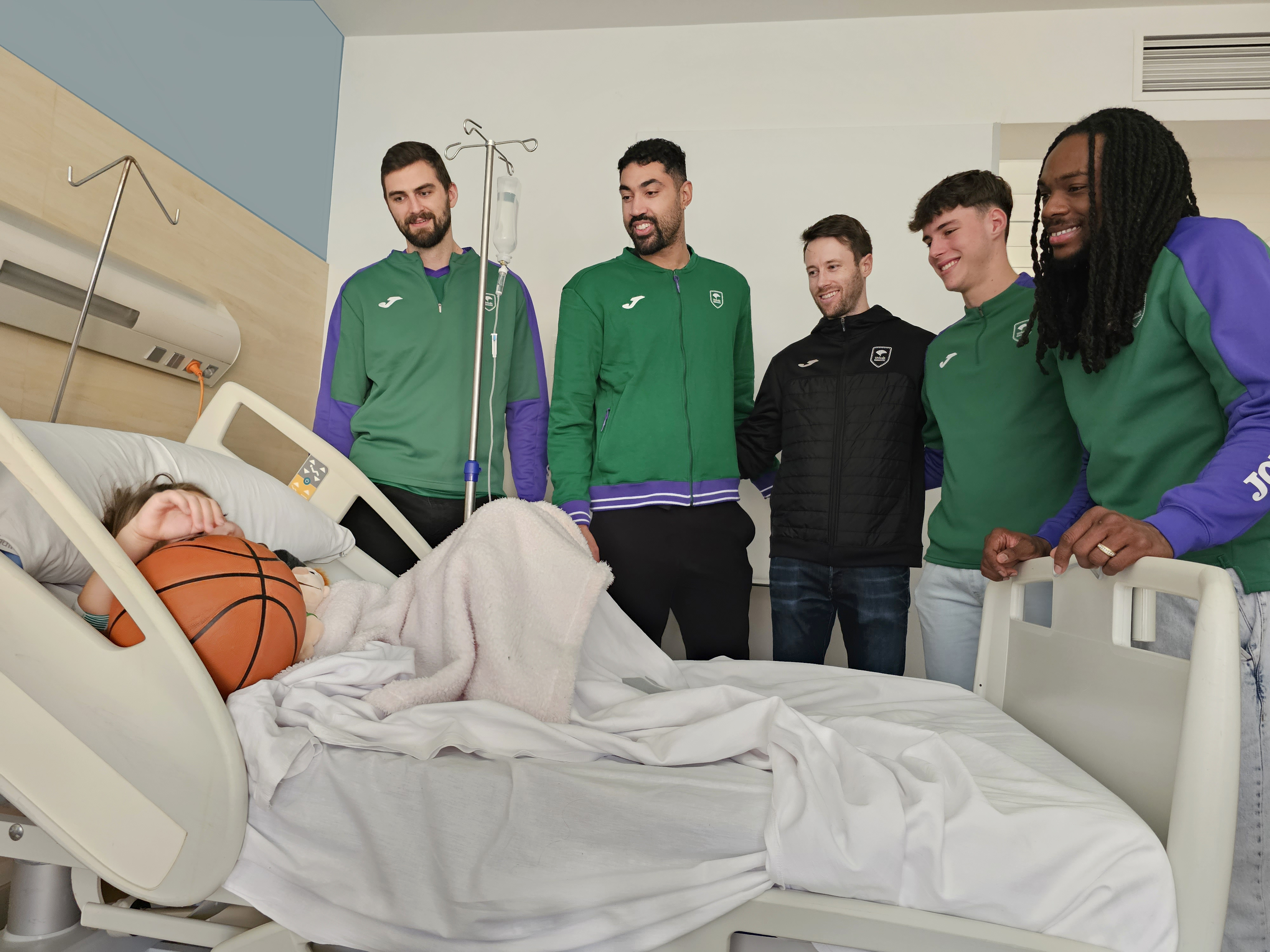 visita jugadores unicaja baloncesto