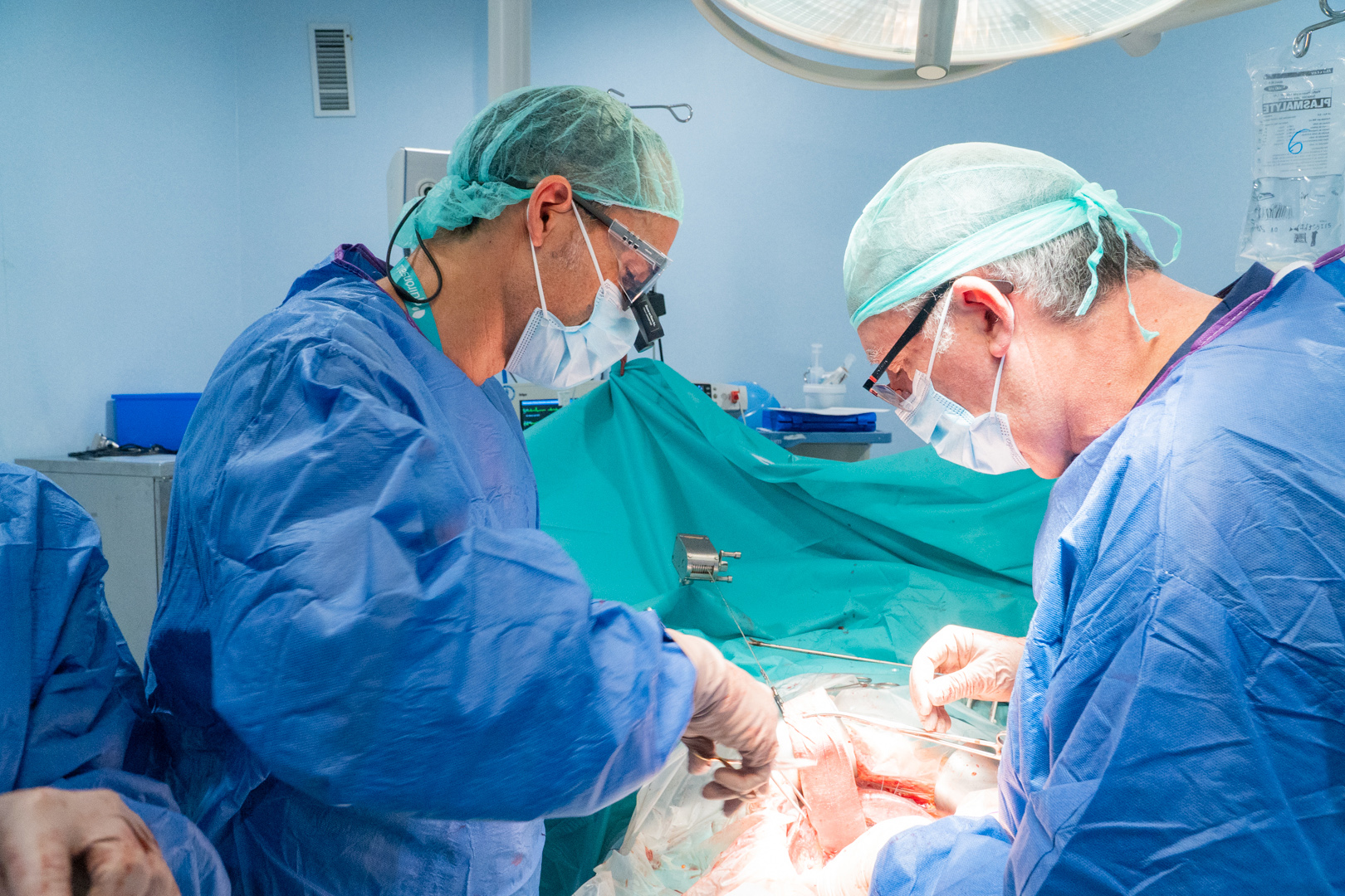 Doctores César Ramírez y José Antonio Pérez Daga Cirugía de Páncreas -