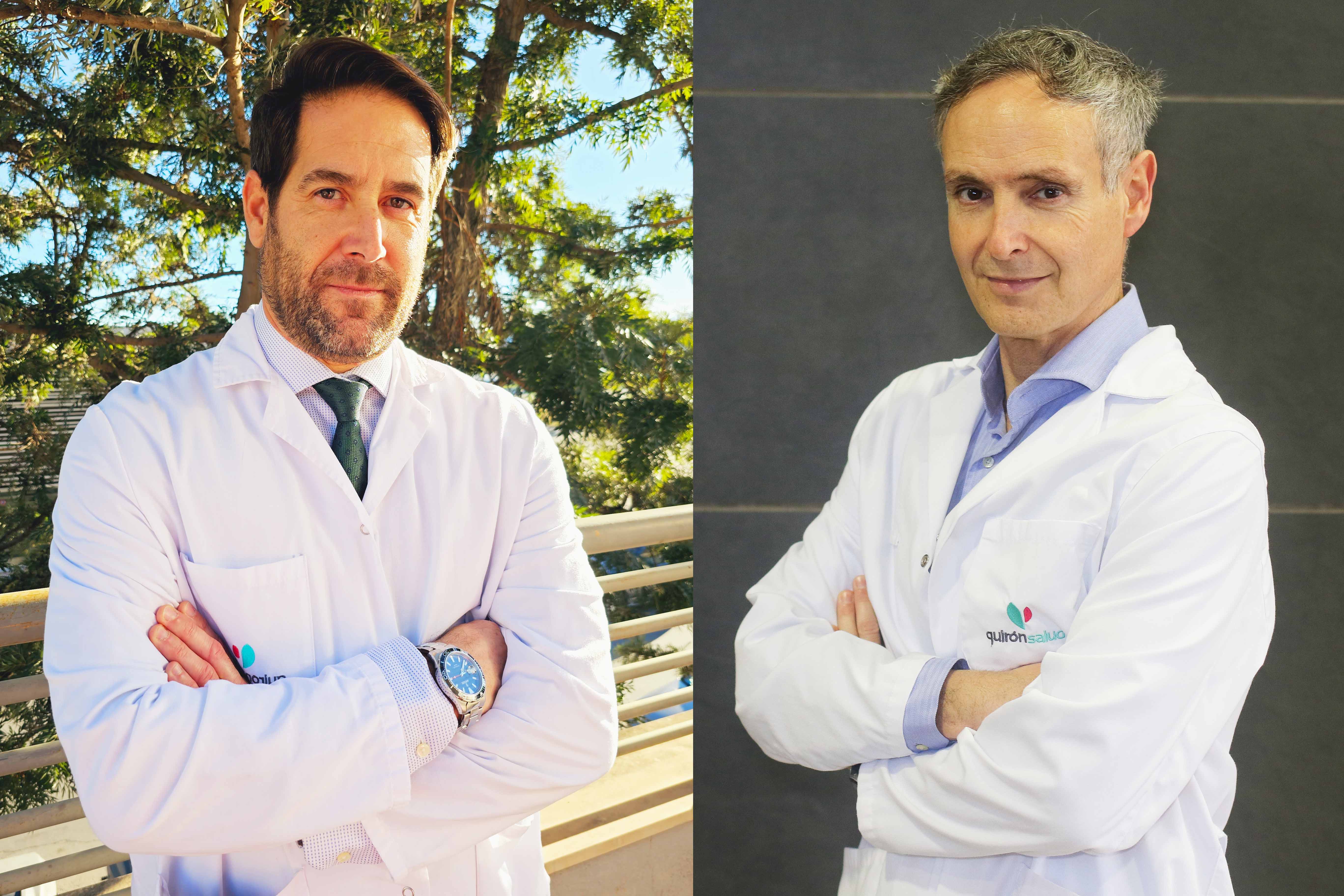 Dres. Roberto Mongil y Manuel Cobo (de izq. a dcha.) -