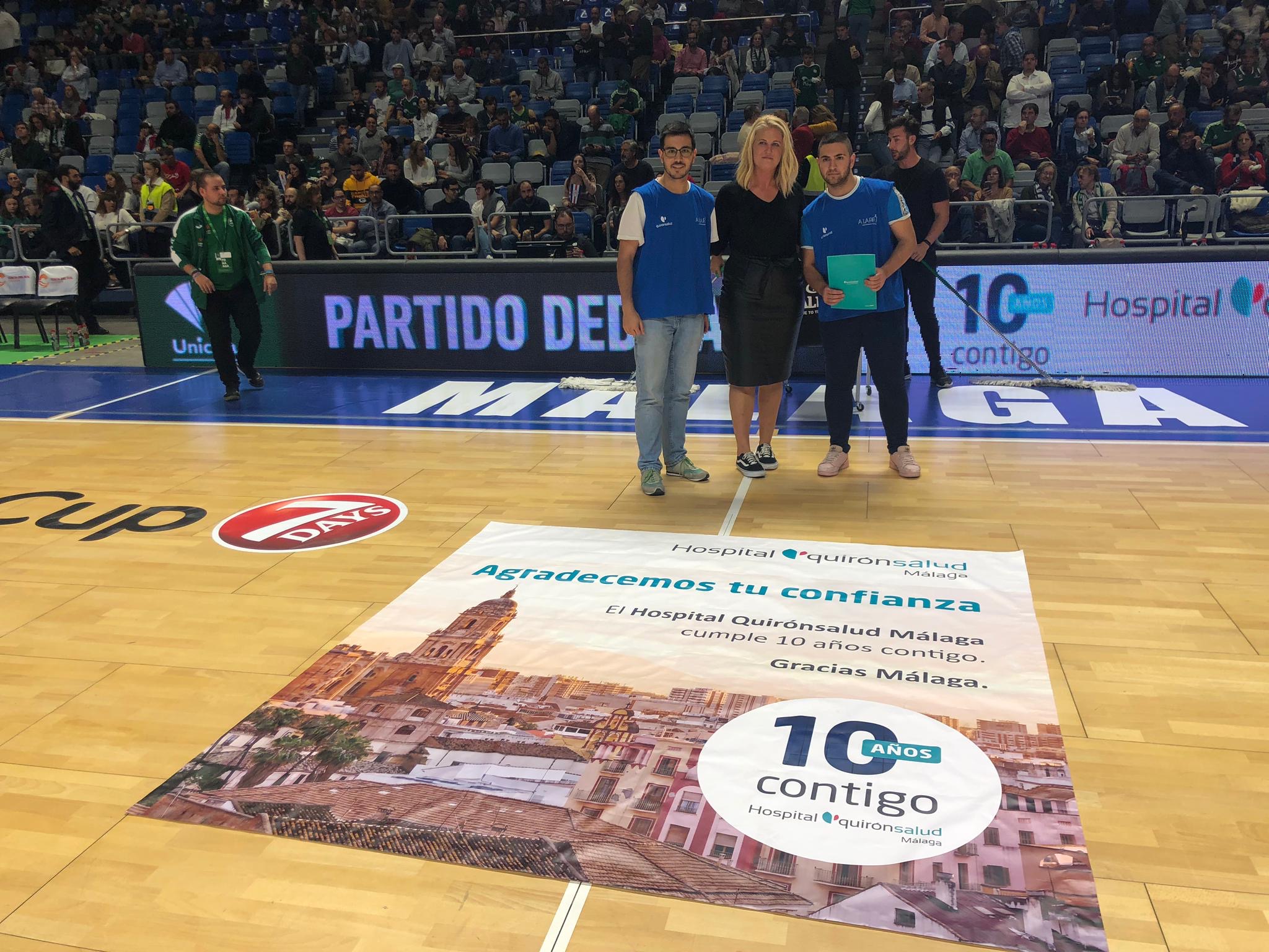 Partido dedicado Unicaja 10 Aniversario