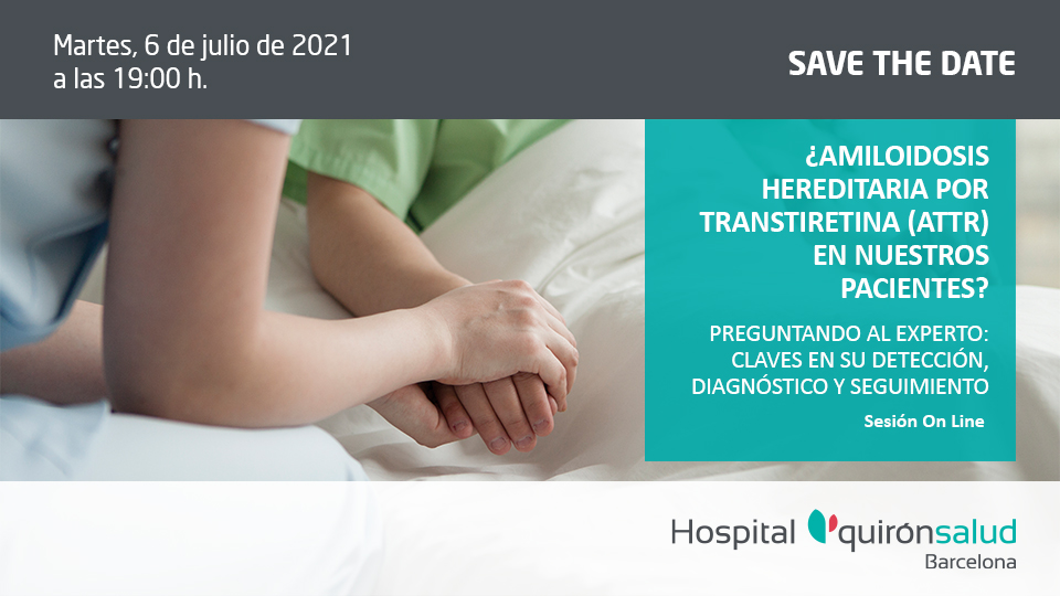 Save the date Jornada Amiloidosis BCN