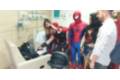 Visita Superheroes Quirónsalud Málaga 1