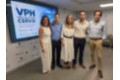 Jornada VPH. Izq.-dcha. Dres Pozuelo, Bautista, Martín Orlando, Vilches y Orozco