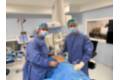 El Dr. Rodrigo de la Oliva (izquierda) Crioanalgesia Quirónsalud Málaga_