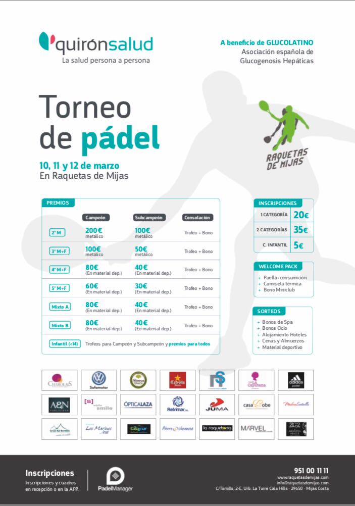 Torneo Benéfico de Padel QS