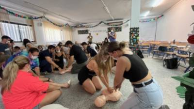 Taller primeros auxilios Escuelas de Verano Polígono Sur 2