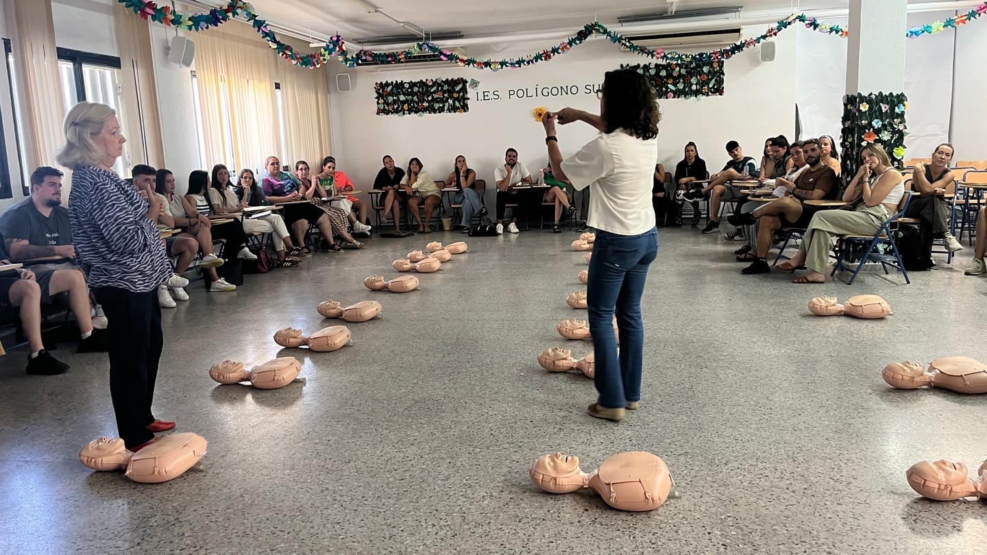 Taller primeros auxilios Escuelas de Verano Poligono Sur WEB