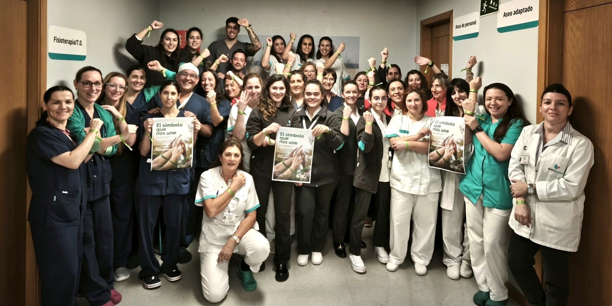 Profesionales de Quirónsalud Miguel Domínguez se suman a los Brazaletes de Esperanza