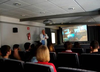 Visita del colegio Los Sauces