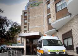 Fachada del Centro de Daño Cerebral Miguel Domínguez de Poio