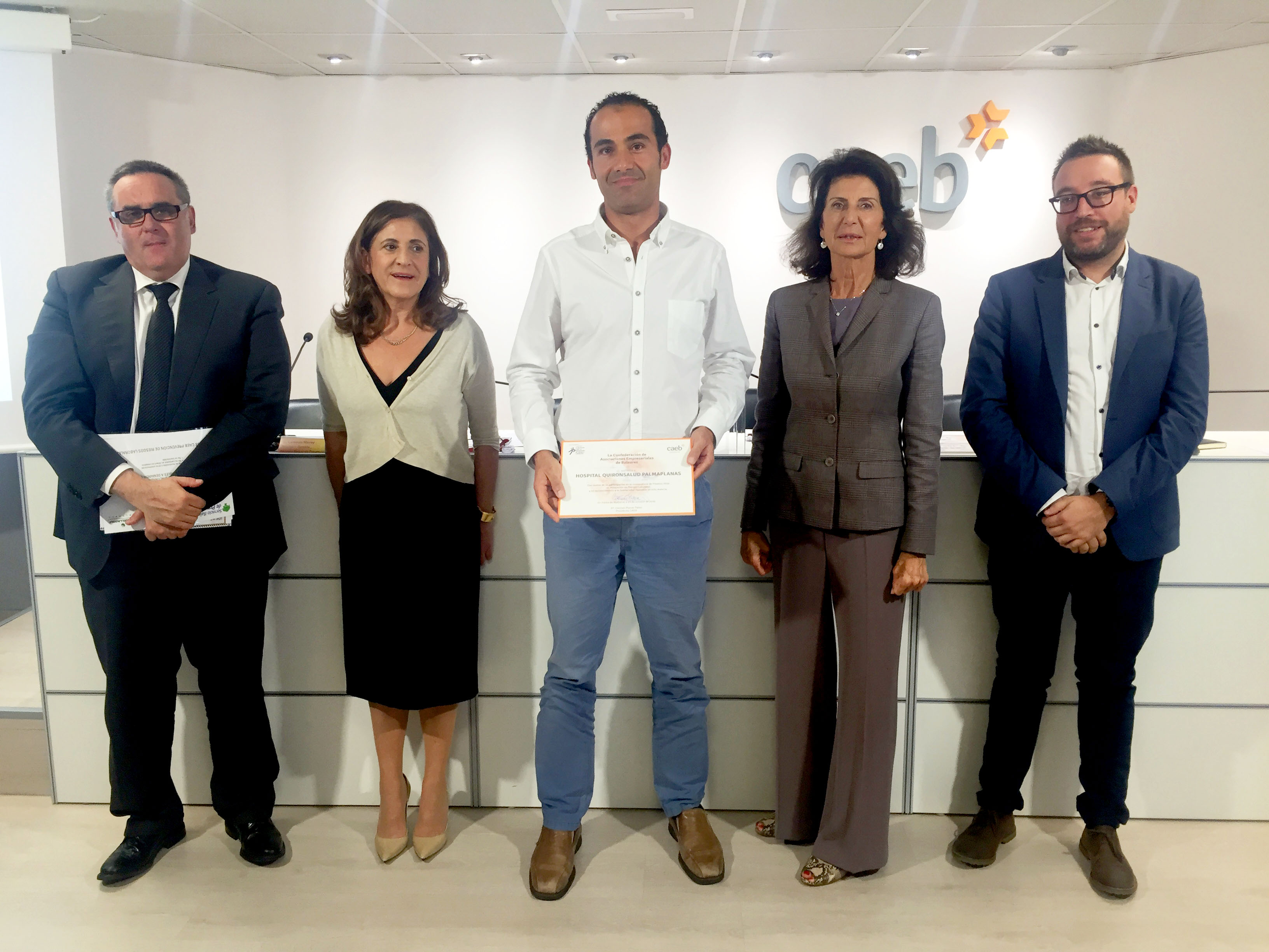 2016-10-21 CAEB NdP Quironsalud Premios en Seguridad y Salud Laboral 2016 02