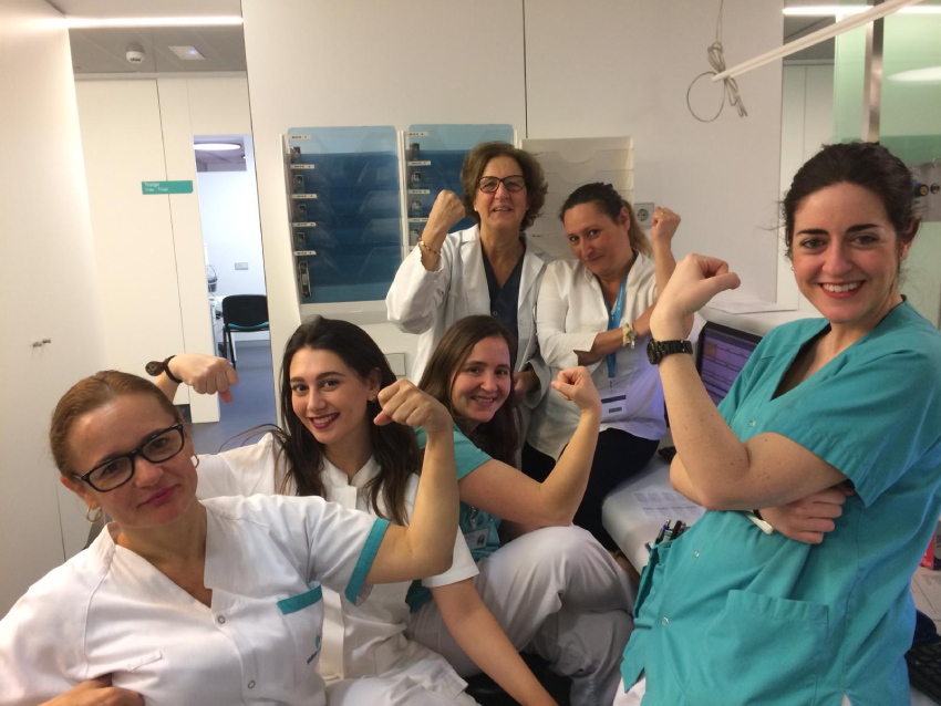 Dia internacional de la mujer El Pilar Barcelona