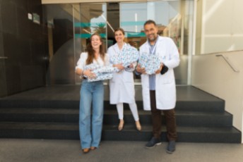 Visita de Marta Ortega a Quirónsalud San José