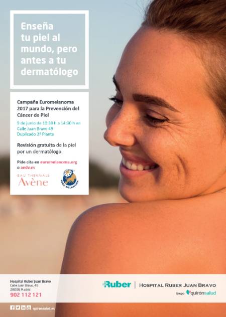 Campaña Euromelanoma 2017