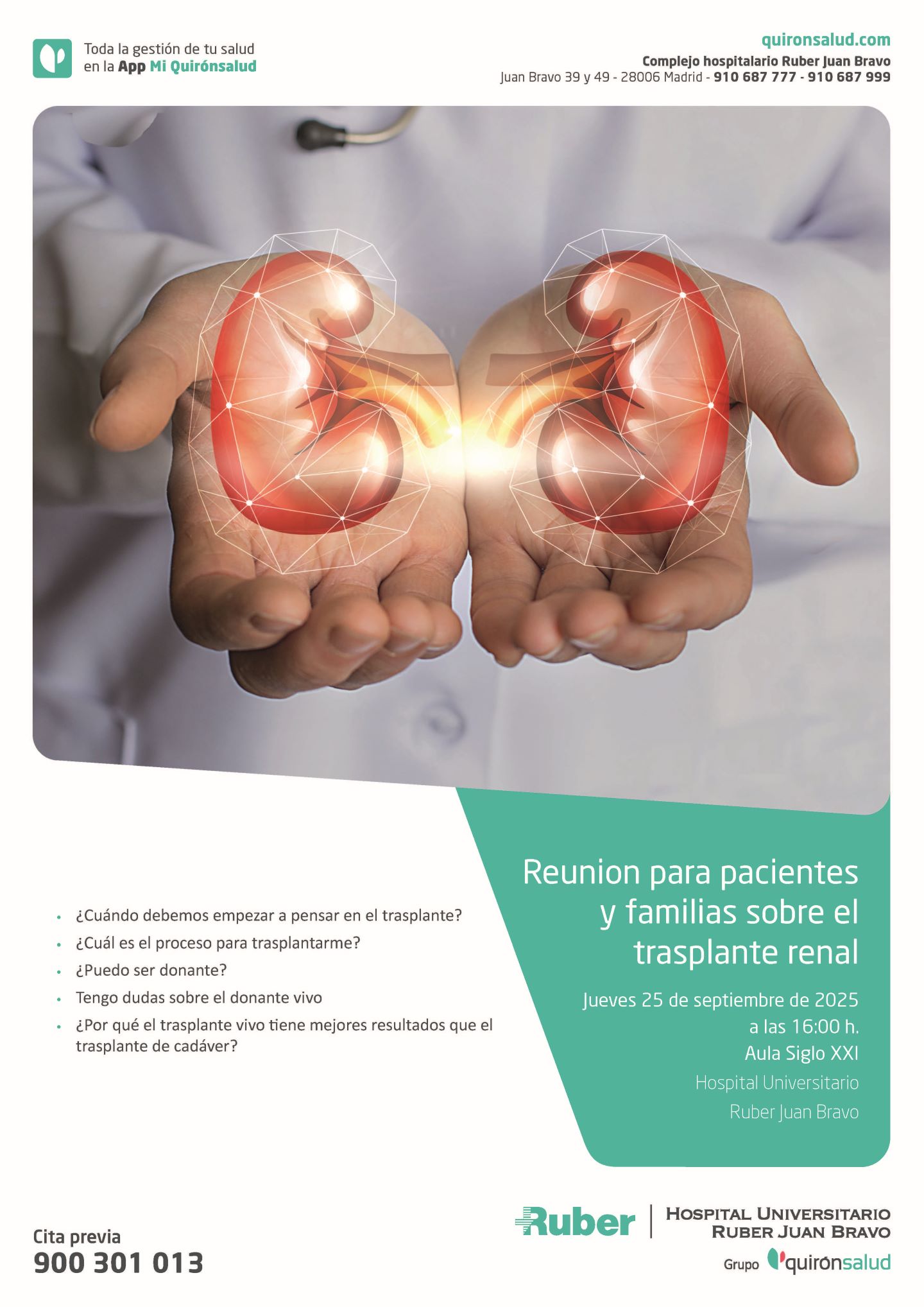 Jornada Trasplante renal HURJB