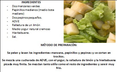 Ensalada manzana