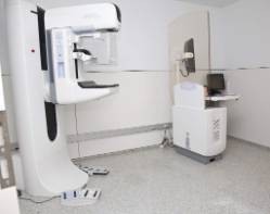 Área de consultas. Mamógrafo