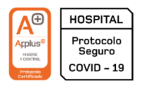Hospital protegido frente a la COVID-19