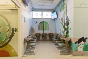 Sala de espera pediatría